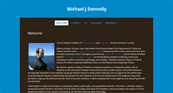 Desktop Screenshot of michaeljdonnelly.net